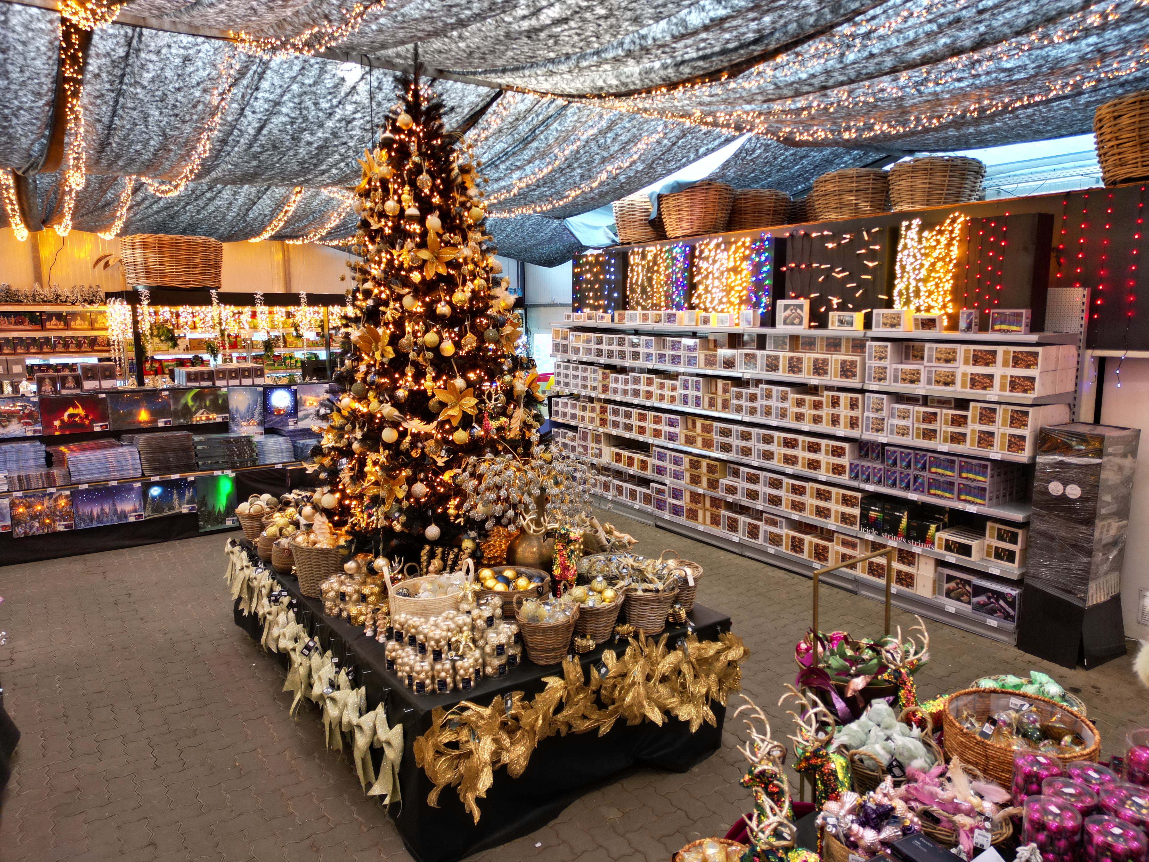 Winter Wunderland bei Der Holländer Pflanzencenter