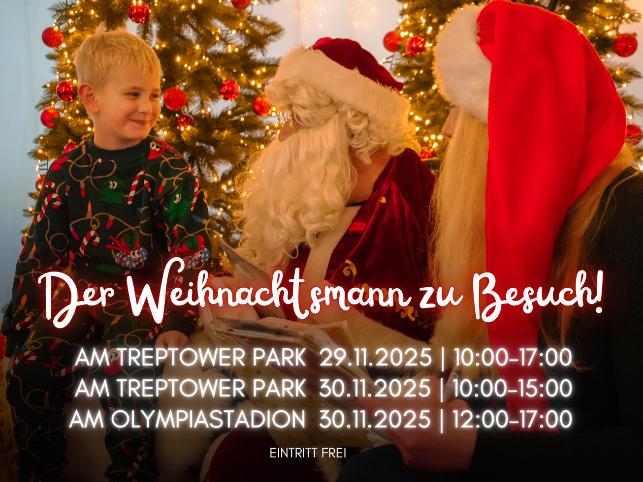🎅 29. & 30. November - Der Weihnachtsmann zu Besuch im Winter Wunderland