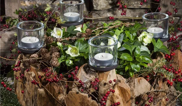 Adventskranz gestalten Adventskranz gestalten