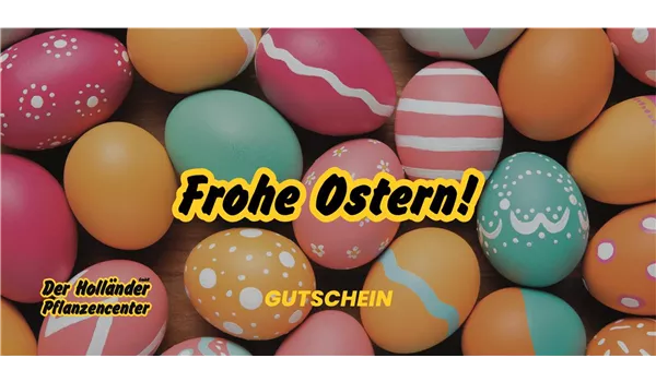 Geschenkgutschein "Frohe Ostern"