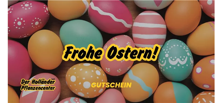 Geschenkgutschein "Frohe Ostern"